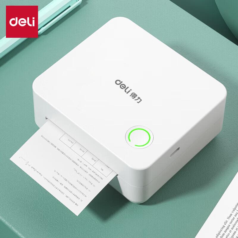 Deli Portable Thermal Error Note Printer CN Plug (adapter Included)