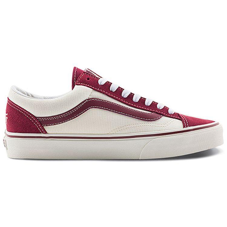 Vans Style 36 Classics Comfortable Versatile Low-Top Skate Shoes Unisex sneaker Red VN0A54F6KG2