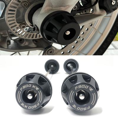 Protetor de roda de garfo de eixo dianteiro Crash Slider para BMW F900R F900XR F 900R F 900XR F900 R/XR 2022