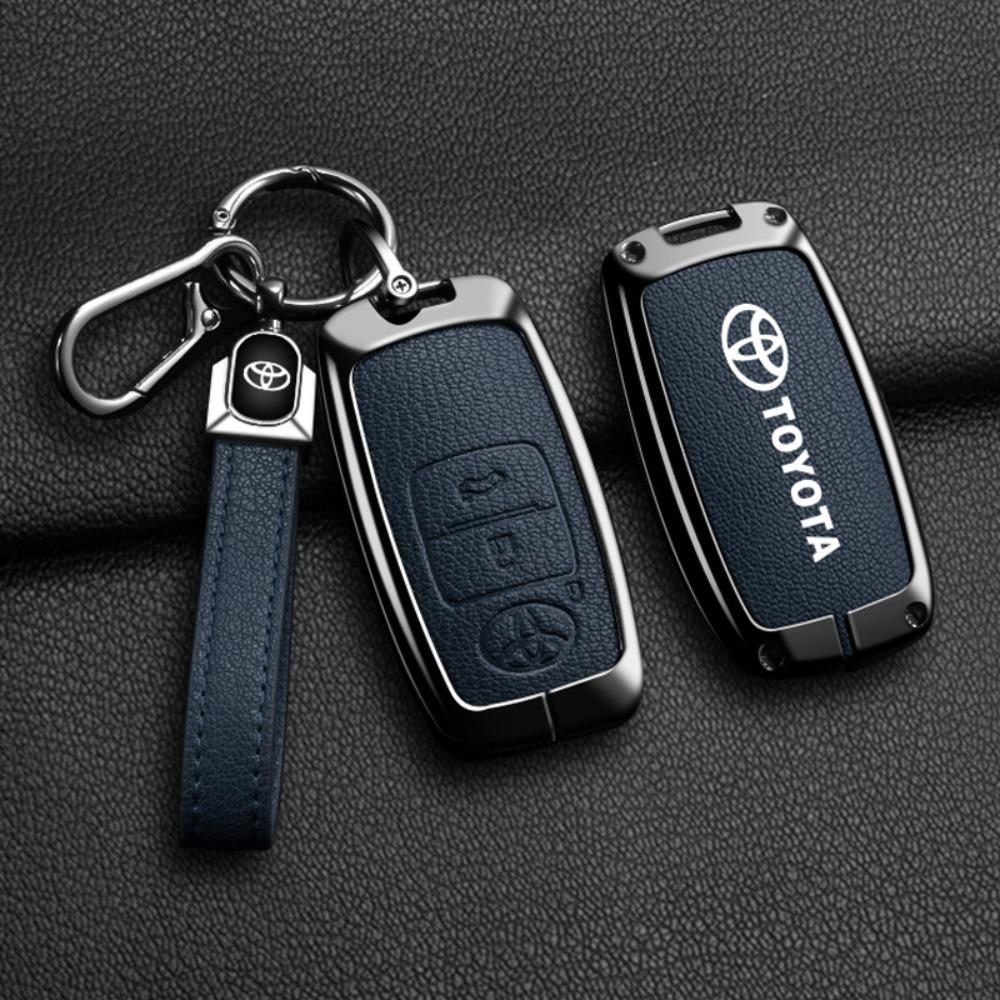 For Toyota Key Cover for Camry RAV4 Highlander CHR Avalon Corolla Keychain Case Durable Protector