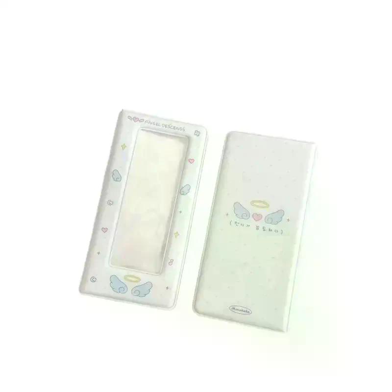Cute Life 4 Cut Photo Collection Book Star Minimalist Sstyle Idol Photocard Storage Album 4 Grid Card Holder Note Holder
