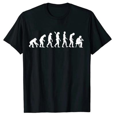 Funny Evolution Tattoo Artist T Shirts Summer Style Graphic Cotton Euro Size ONeck Daily Casual Oversized Unisex Tees