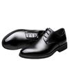 British Men's Shoes Men's Groomsmen Black Groom Business Formal Suit Soft-soled Suit Summer Casual Leather Shoes