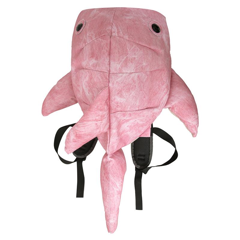 Wysoki wygląd Uroczy plecak wieloryb z zoo Zabawny plecak szkolny z postacią zwierzęcą Plecak o dużej pojemności odporny na plamy