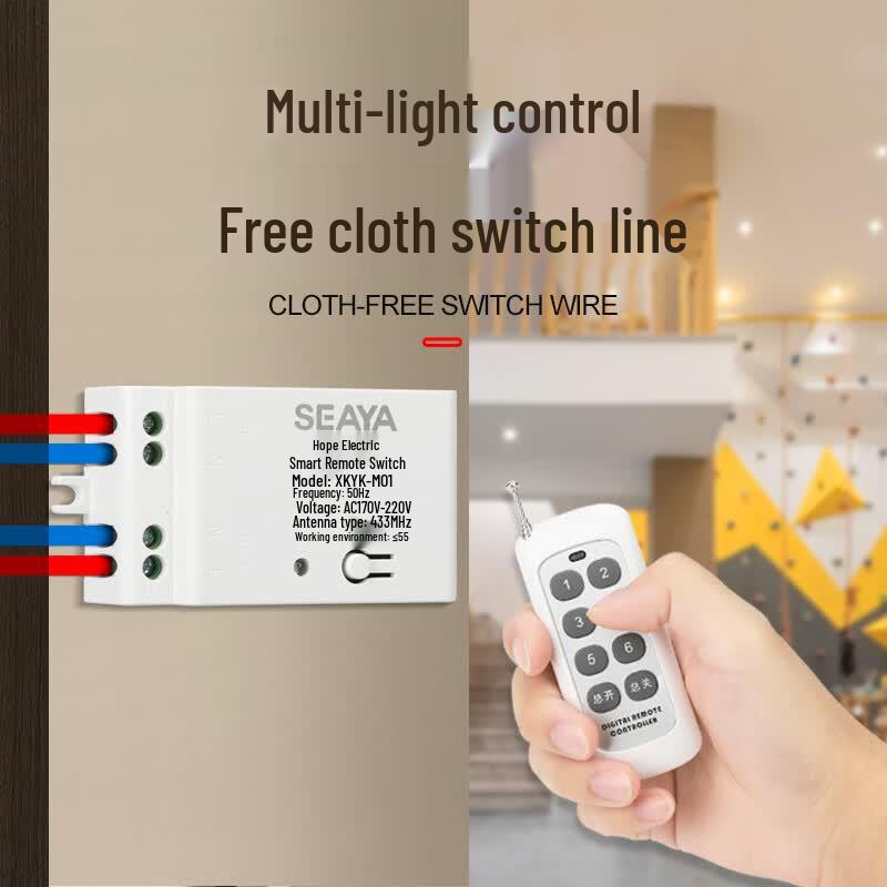 Xiya Wireless Smart 220V Remote Control Light Switch Module