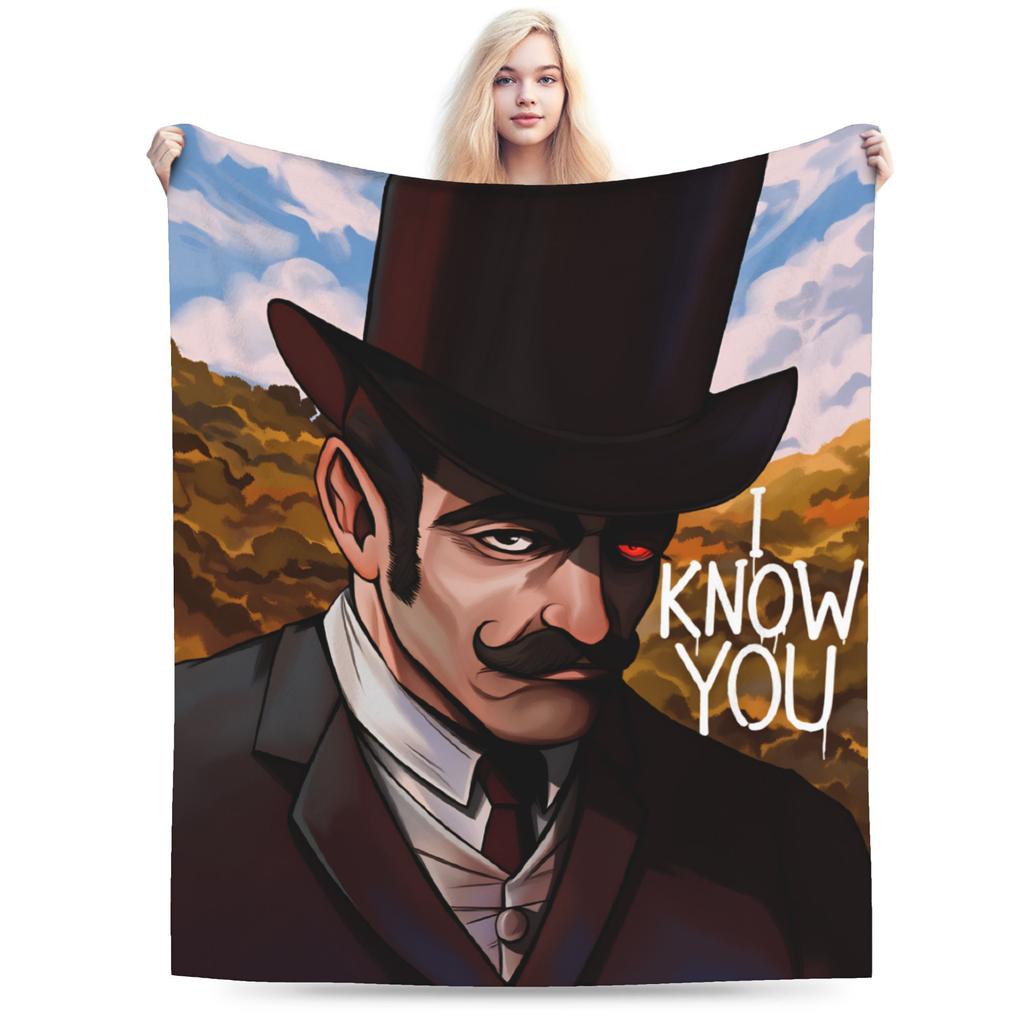 Arthur Morgan RDR Warm Soft Blankets  Boy Girl Plush Throw Blanket Couch Chair Flannel Bedspread Sofa Bed Cover
