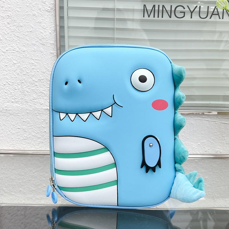 Cute And Stylish 3d Dinosaur Kids Backpack With Breathable Oxford Fabric Design