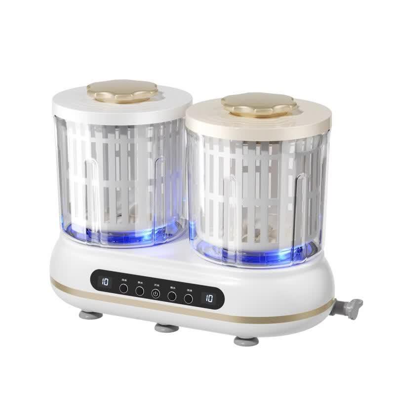 ZISIZ Portable Mini Twin-Tub Washing Machine