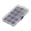 Metal M3 Screws Nuts Pins Kit with Storage Box Fits 1/8 1/12 RC Car