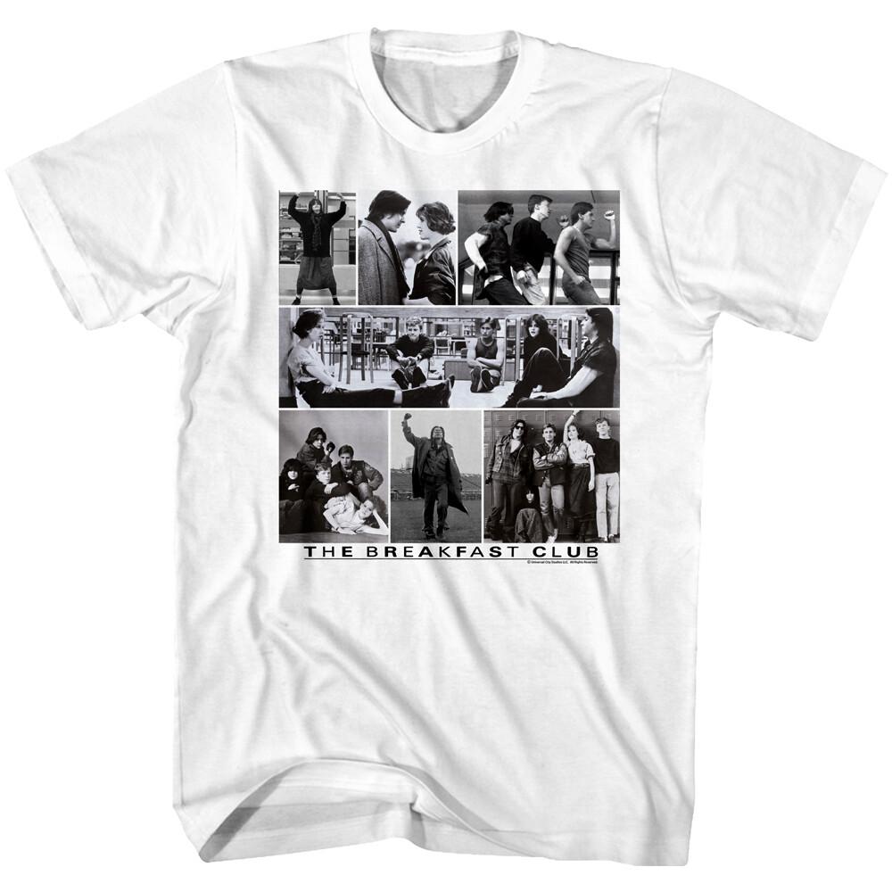 Breakfast Club Movie Moments Men T Shirt Screenshots John Bender Fist Pump XXXXL