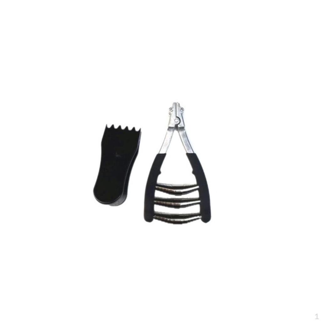 Badminton Starting Clamp Tennis Equipment Wide Head with Heavy Duty Spring Universal Thread