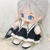 niannyyhouse 20cm Plush Toy Clothes Black Dress Scarf Shorts Cotton Doll Dress-Up Doll Accessories