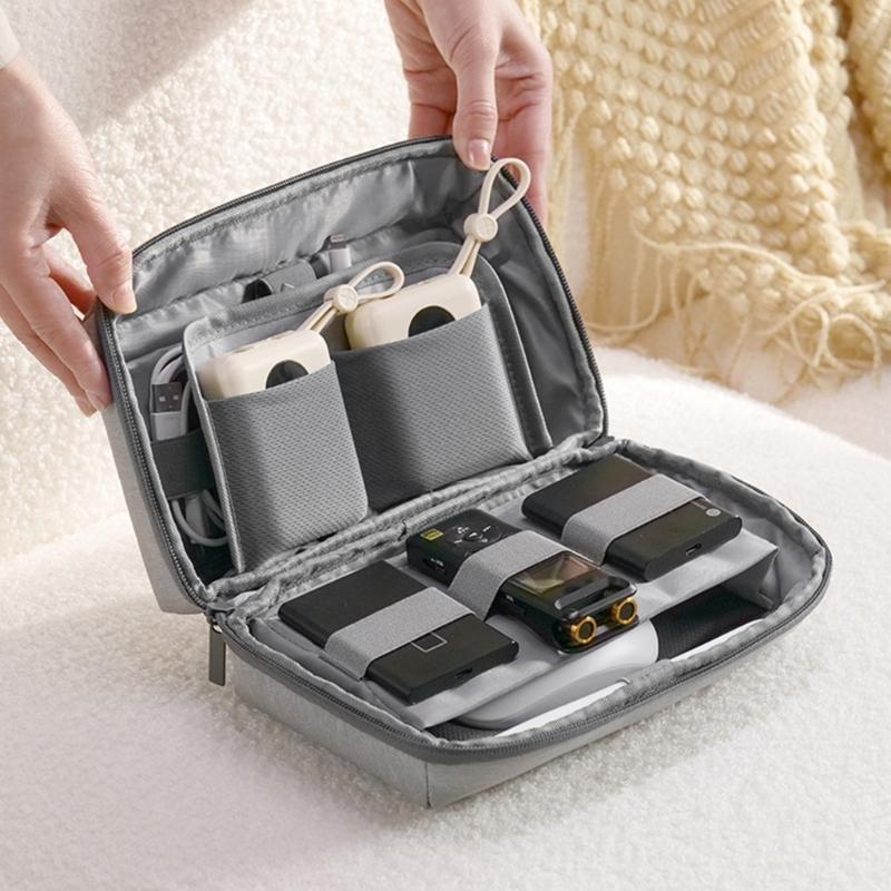 Not Scratch Cable Storage Bag Small Designs Multiple Compartment Organizers Upgrades For Chargers Cards Gear