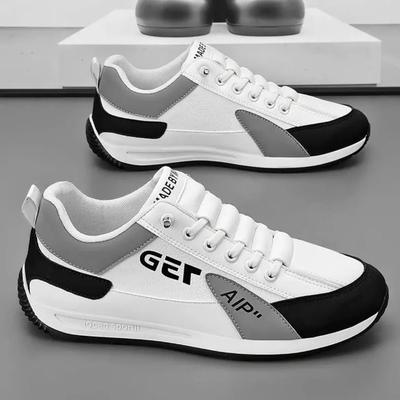 Men's Shoes High Quality Soft Leather Casual Shoes Outdoor Lightweight Walking Flats Non-slip Vulcanized Shoes Sneakers for Men