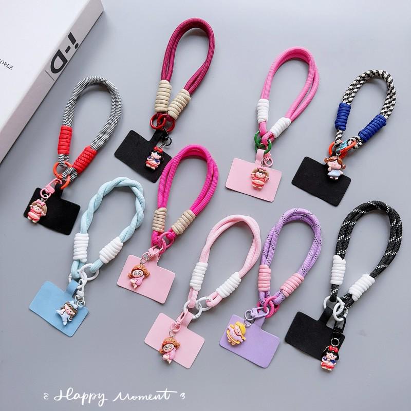 Mobile Phone Lanyard: Crossbody, Anti-Lost, Adjustable Neck & Wrist Strap with Clip for Girls