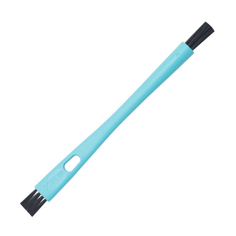 Dual-Head Cleaning & Milk Frother Brush for Coffee Machines