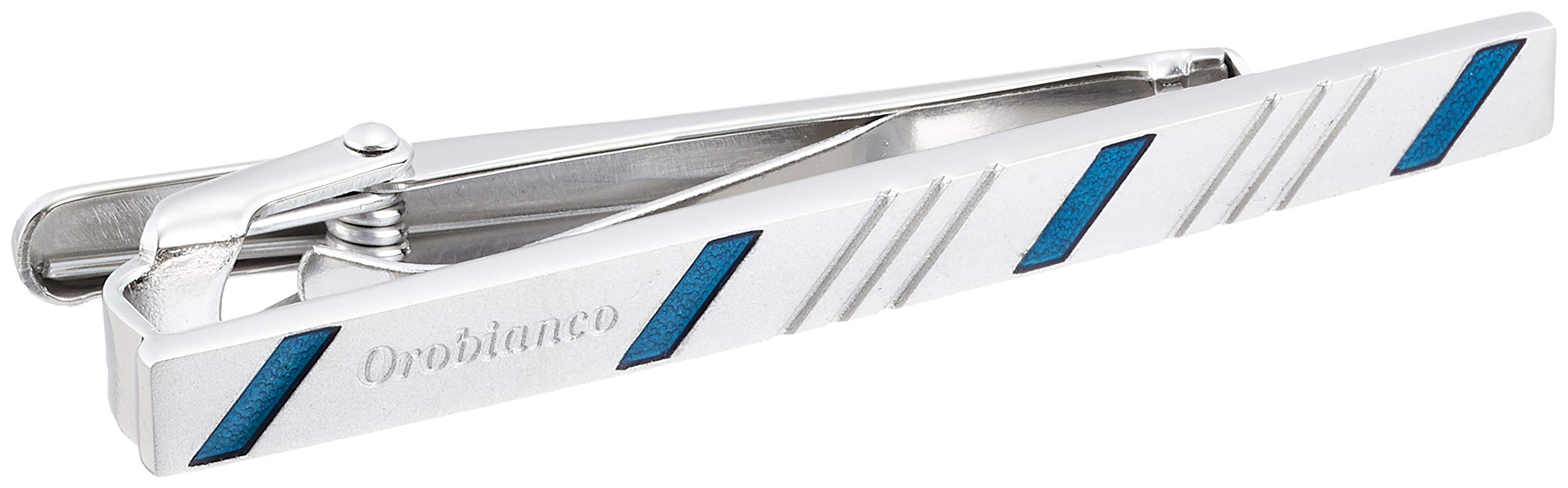 

Orobianco Men s Tie Clip ORT167B Silver, Japan, 4 x 58 x 16mm (Free Size)