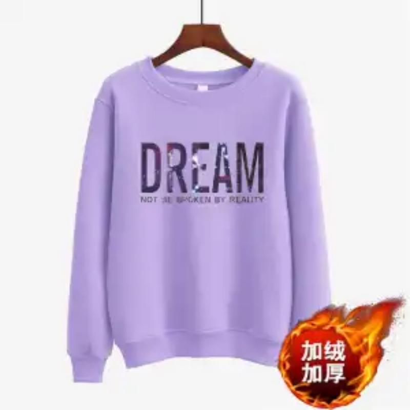 

Новая весенне-осенняя модная толстовка с капюшоном в академическом стиле, с принтом букв, карманом-кенгуру, свободного кроя L фиолетовый