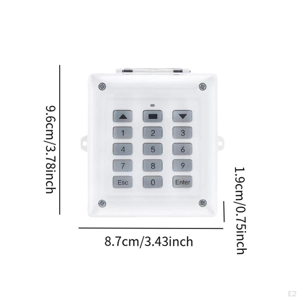 Door Access Control System 315 Frequency Entry Keypad for Communities