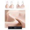 CINOON Sexy No Trace BHs für Frauen Push-Up Unterwäsche Schlaf Abnehmbare gepolsterte Bralette Einteiliger Büstenhalter Frontverschluss Intim