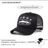 Cappello in Rete da Uomo Stile Street Hip Hop Cappello da Donna per Uso Esterno Cappello Protezione Solare Cappello da Ciclismo Skateboard Cappello da Indossare Quotidiano Cappello da Baseball Ultimo Cinque Stelle