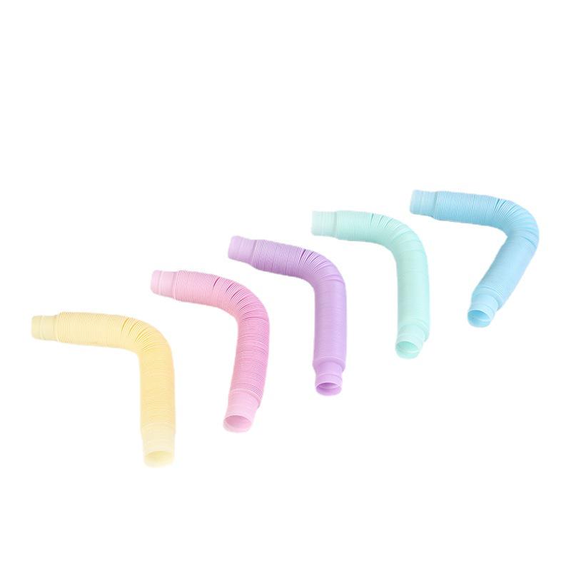 Macaron 29mm Telescopic Tube: Venting Decompression Toy Corrugated POP Tube
