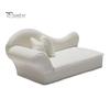 Creative Miniature Gifts 1:12 Scale Dollhouse Sofa with Pillows, European White Blank Furniture Style Simulation Recliner, Photography for Decoration