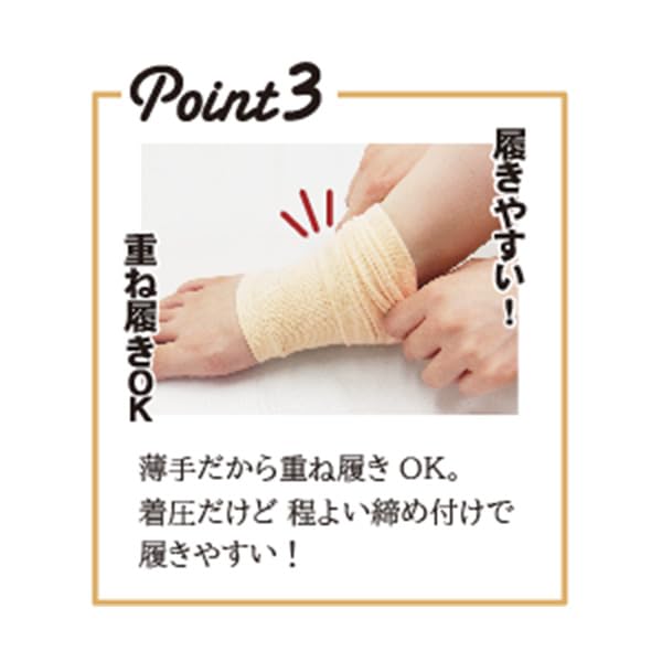 Compression x Moisturizing Calf Compression Support with Heel Care [Silk Comfort]