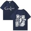 Coraline Movie Graphics vintage T shirt 2024 Men Women Fashion vintage streetwear short sleeve Unisex Tee