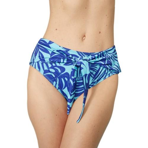 Mantaray Womens/Ladies Palm Leaf High Waist Bikini Bottoms