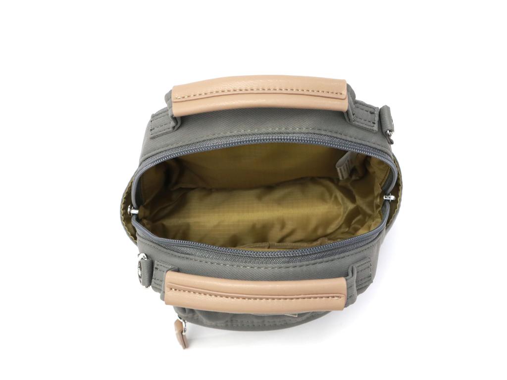 Anello Grande 2-Way Mini Shoulder Bag, Motte GHM0559 GY