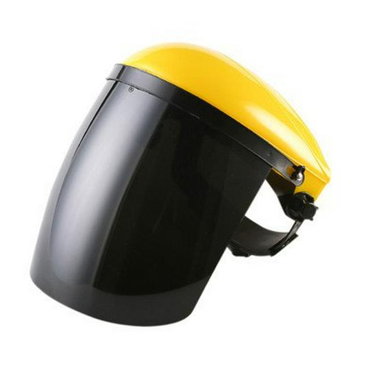 Máscara de Solda Leve Montada na Cabeça: Protetor Facial de PC Anti-Salpicos, Anti-Queimaduras para Soldadores MIG/MAG TIG.