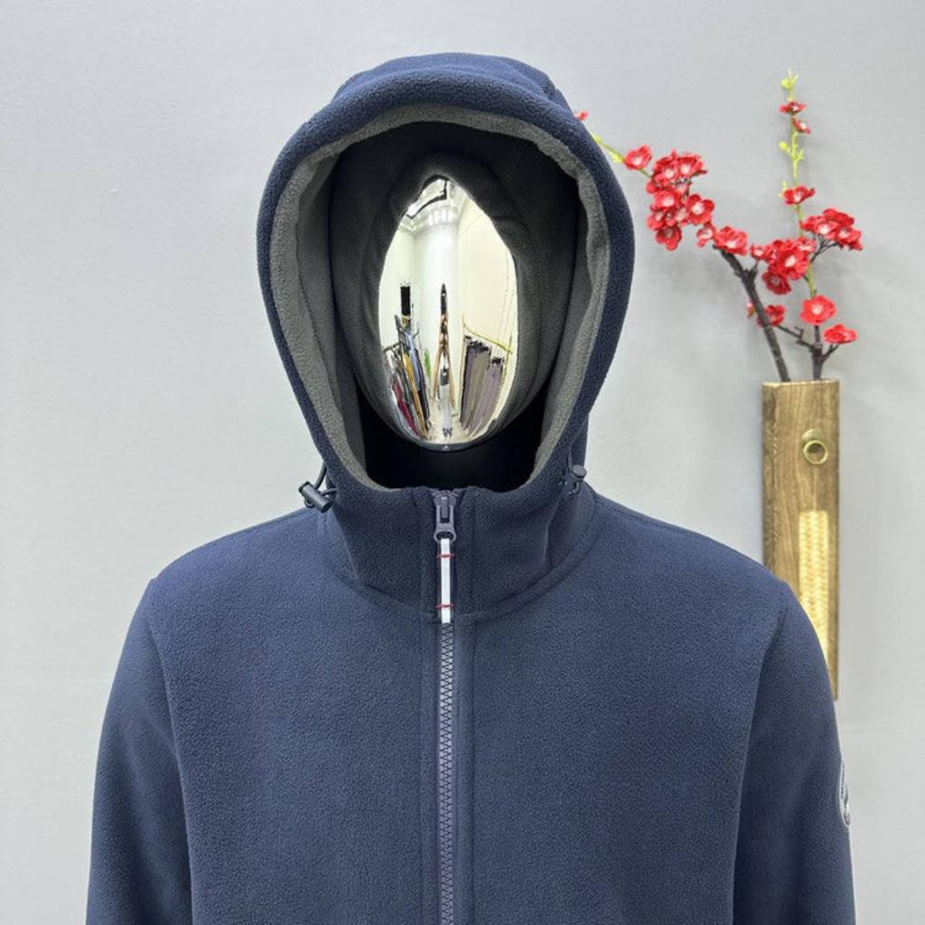 Oversized Fleece Fleece Jacket Hooded Warm Cross-border Oversized Jacket Top Couple Trend