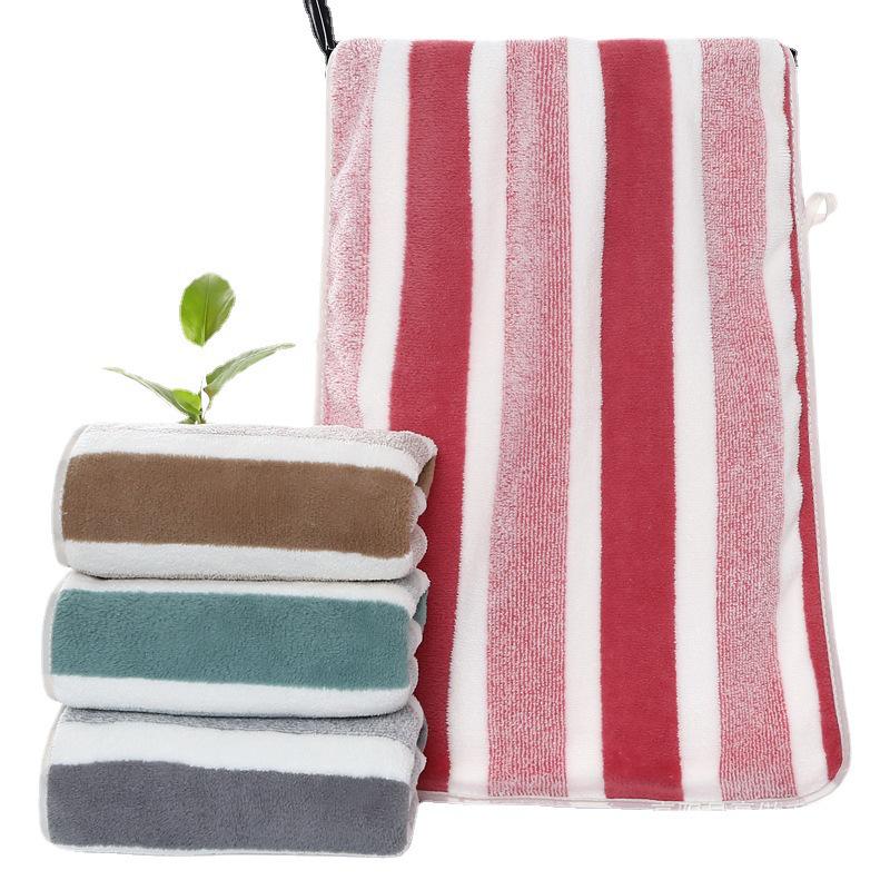 Thickened Quick-Dry Coral Fleece Towel: Absorbent, Soft Bath & Face Towel