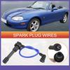 Spark Plug Wire Ignition Coil Cable No.BPE818140A FOUR  for Mazda Miata