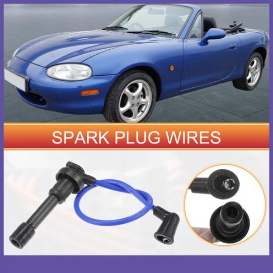Spark Plug Wire Ignition Coil Cable No.BPE818140A FOUR  for Mazda Miata