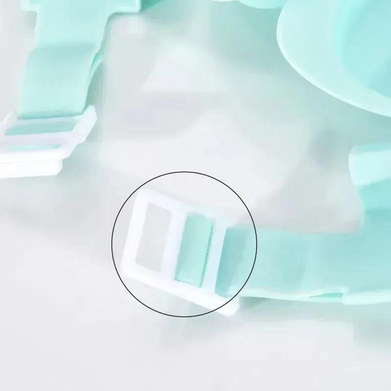 Adjustable Soft Rubber Waterproof Baby Shower Hat Kids Ear Protection Safe Children Shampoo Baby Bath Crown Pattern Baby Hat