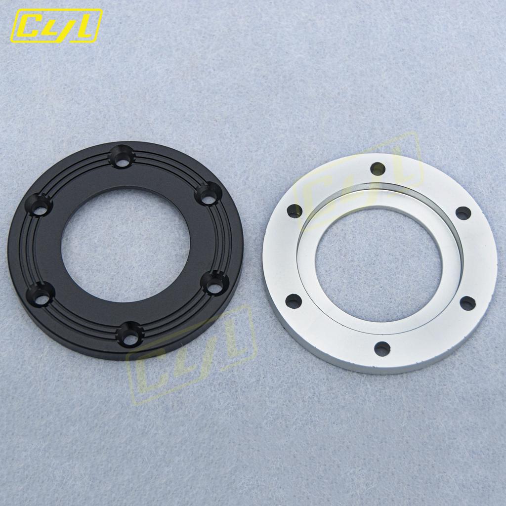 JDM Universal Classic Steering wheel Horn Button Cover Edge Retainer Ring PCD 74mm
