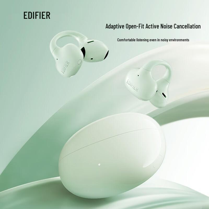 EDIFIER Lolli Clip Smart Open-Ear Bluetooth Earbuds