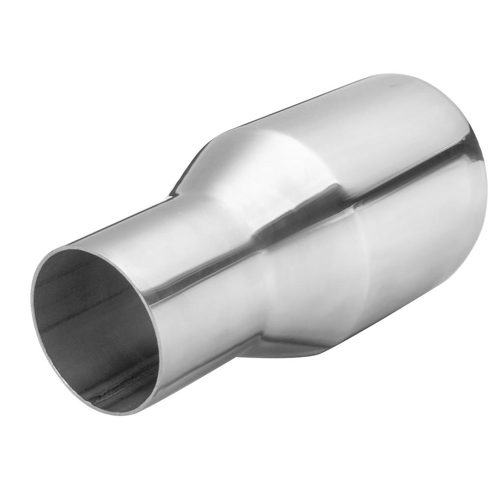 Stainless Steel Exhaust Tip with Angle Double Wall 2.25 ID x 3.5 OD x 7 length Stainless Steel Exhaust Tip with Angle Double Wall 2.25 ID x 3.5 OD x 7 length