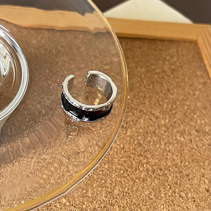 Trendy Geometric Pearl Ring For Women Stylish Adjustable Vintage Design For 2023