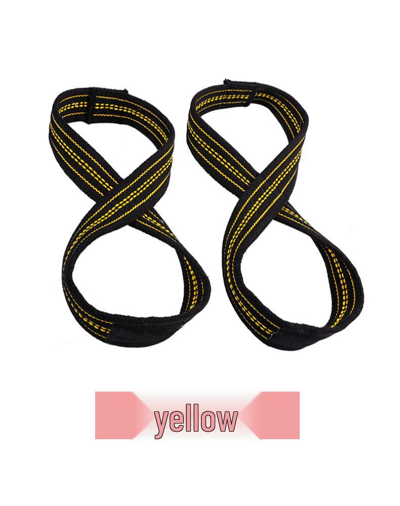 Figure 8 Weightlifting Straps: Non-Slip Wrist Wraps for Deadlifts, Pull-Ups, and Exercise Support
