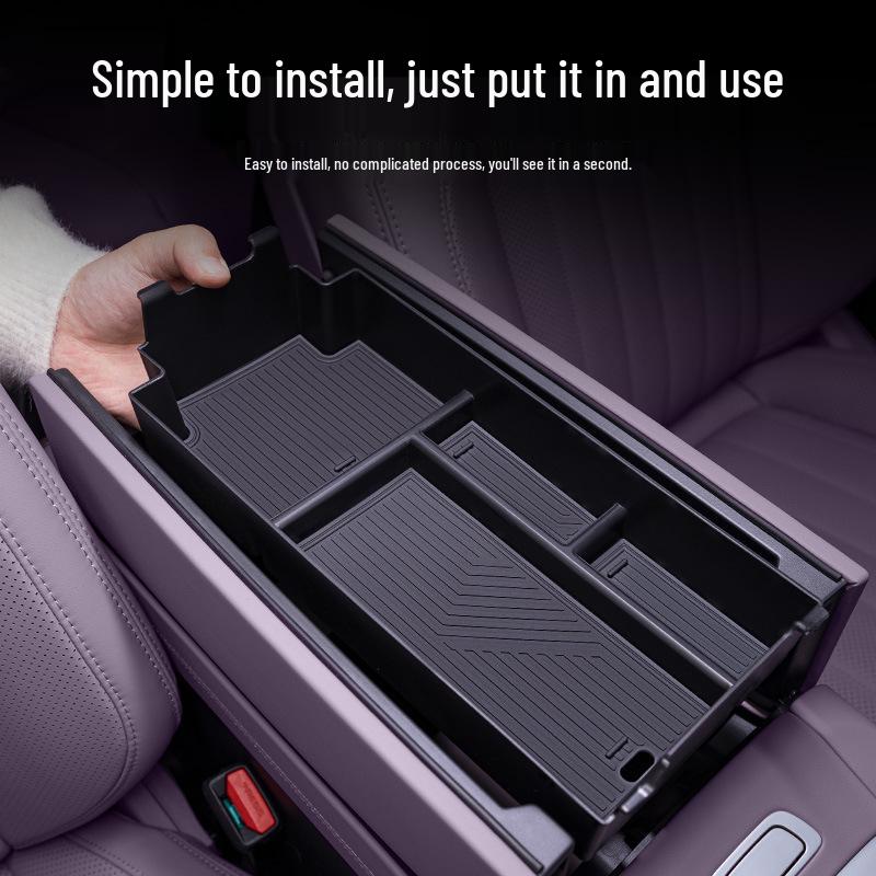 NIO Armrest Box Storage for 2024 Car Center Console