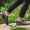 Fashion Big Size Men Leather Beach Sandals Outdoor 2024 Summer Handmade Men Shoes Men Breathable Casual Shoes Footwear Walking Sandals