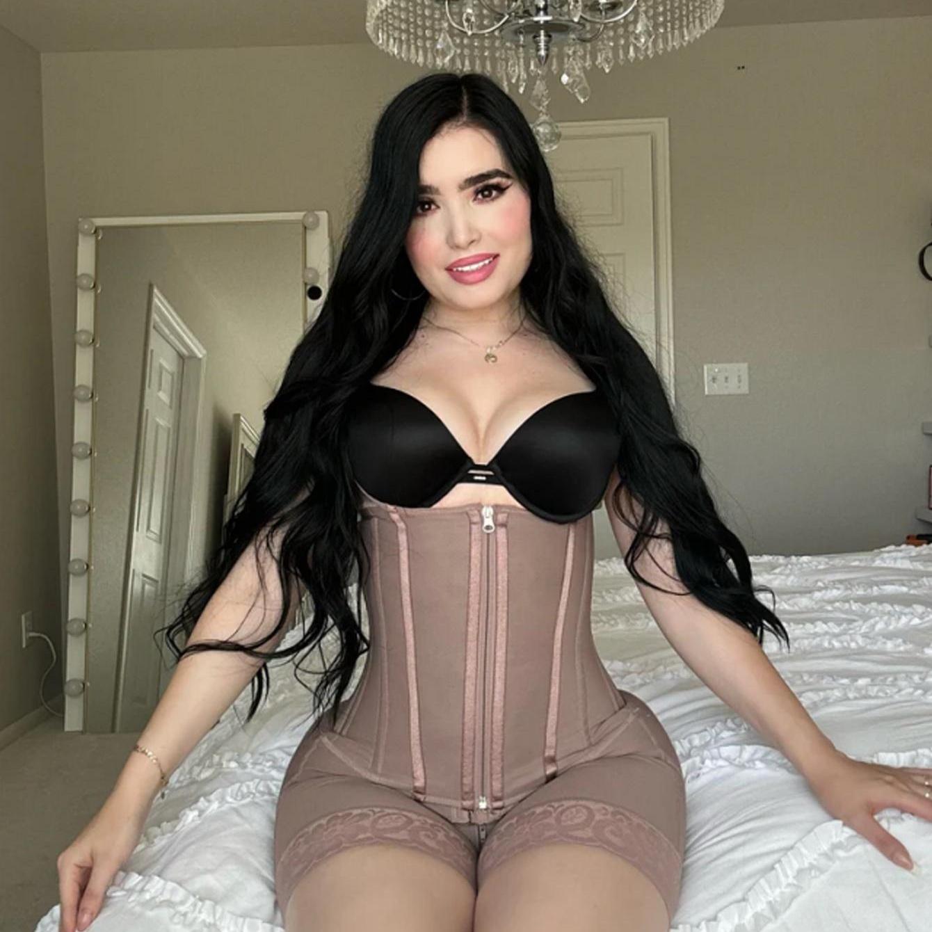 

Колумбийский пояс-боди Корректирующее белье Утягивающие трусики с высокой компрессией Утягивающее боди-корсет фиолетовый L фиолетовый