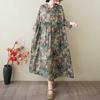 Women's Monochrome Long Dress
