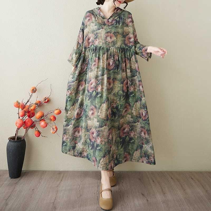 Women's Monochrome Long Dress