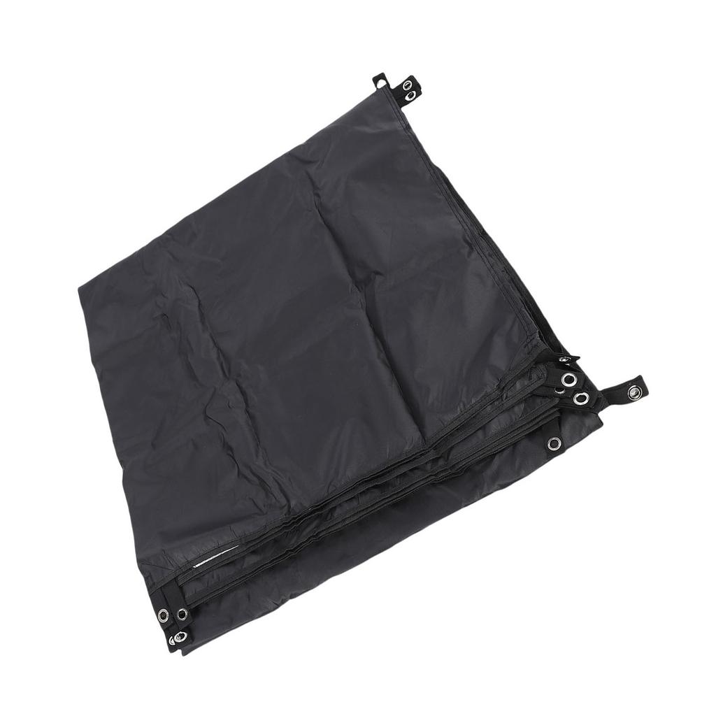 Tent Tarp Multifunctional Rain Proof Sun Proof Camping Awning with Ground Nails Wind Proof Ropes for Outdoor