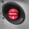 EINM2 Metal Car Fuel Tank Cap Cover Anti-scratch Dustproof Gas Filler Cap for Toyota RAV4 Highlander Prado Crown Exterior Accessories