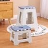 Children's Sturdy Plastic Folding Stool | Portable, Durable, Thickened Design for Outdoor and Household Use